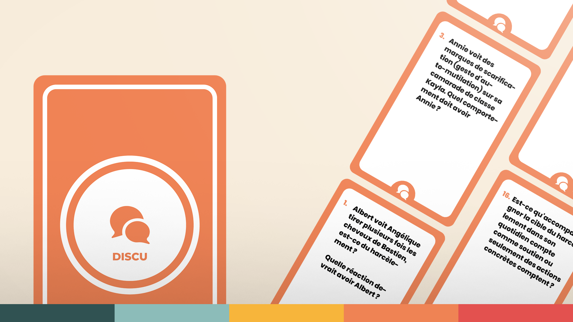 Présentation de la catégorie Quiz du jeu de cartes Cocoon